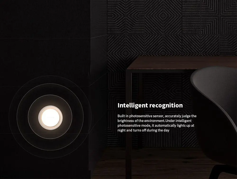 Yeelight YLYD10YL YLYD09YL круглый СВЕТОДИОДНЫЙ Датчик управления светом светодиодный ночник AC220V настенный светильник аварийный для спальни, прихожей дома
