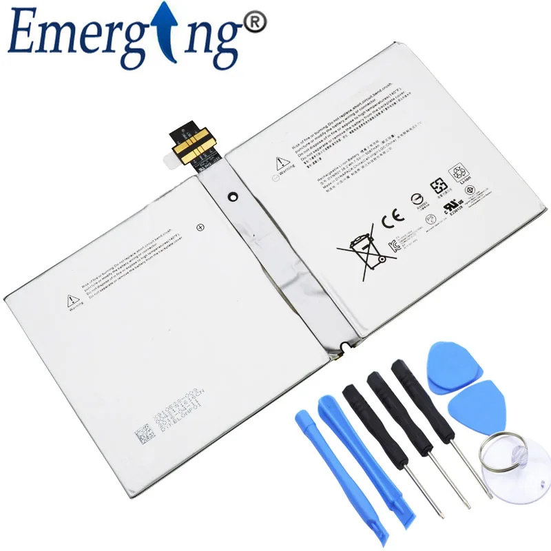 7,5 в 5087 мАч G3HTA027H Аккумулятор для ноутбука microsoft Surface Pro 4 1724 dynr01с инструментами