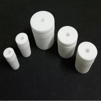 

1pcs Lab 14/19/24/29/34/40/45/50# teflon plug fit for strring rod PTFE solid stopper matching stirrer