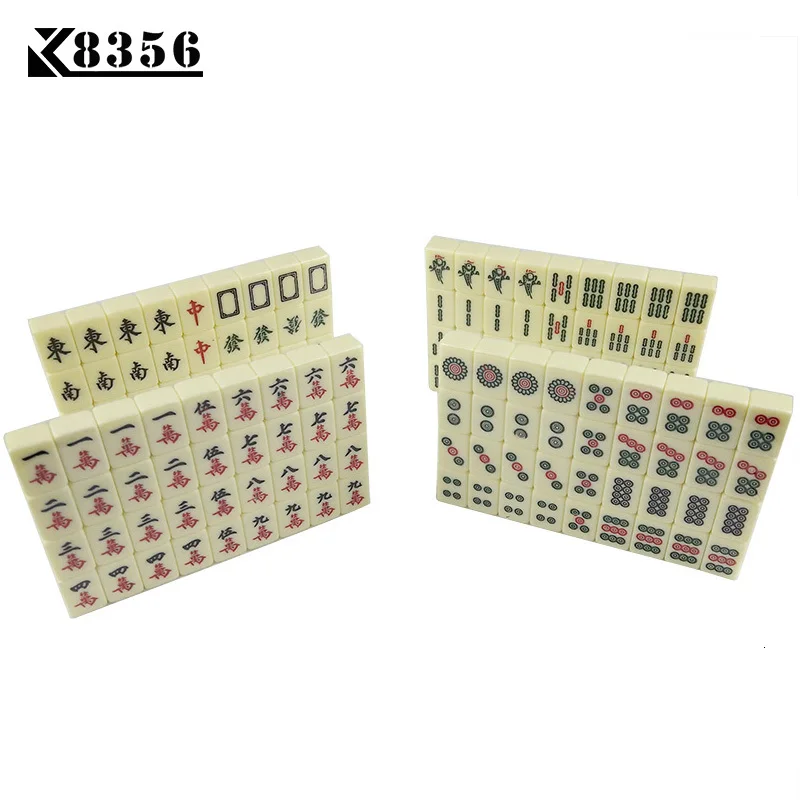 K8356 Мини маджонг портативная Защита окружающей среды Меламиновый Набор для игры в маджонг настольная игра путешествия маджонг игры настольная игра 22*15*12 мм