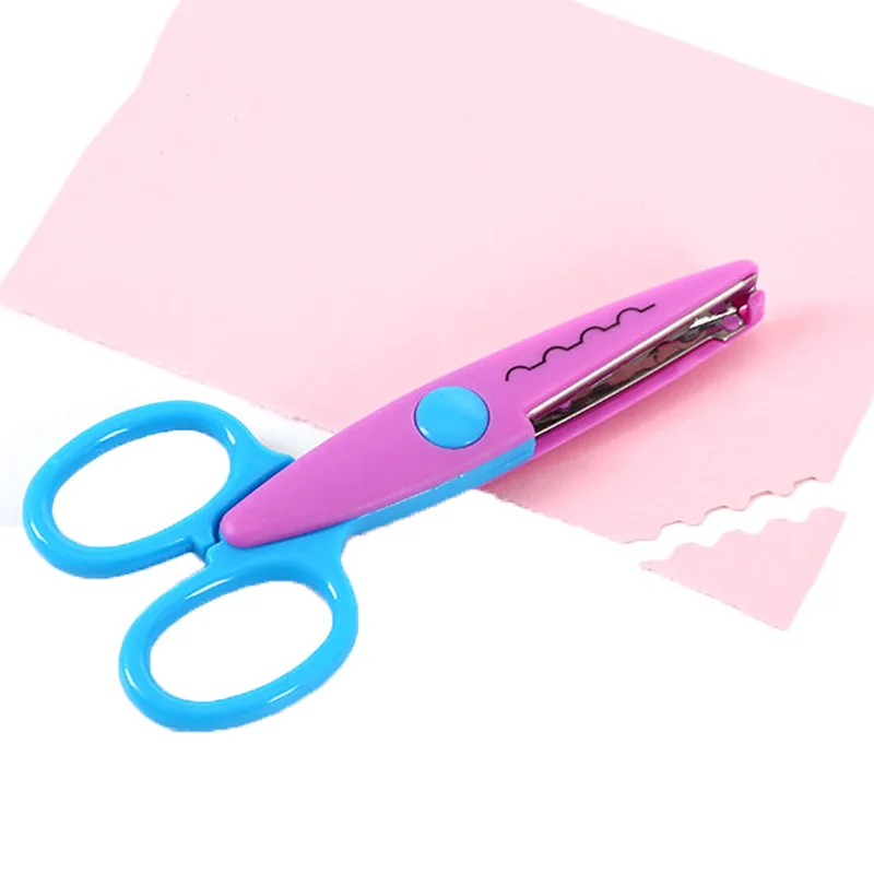 Цветные кружевные Ножницы DIY игрушки для детей детский сад ручное Обучение Обучающие игрушки Монтессори обучающие средства детские игрушки