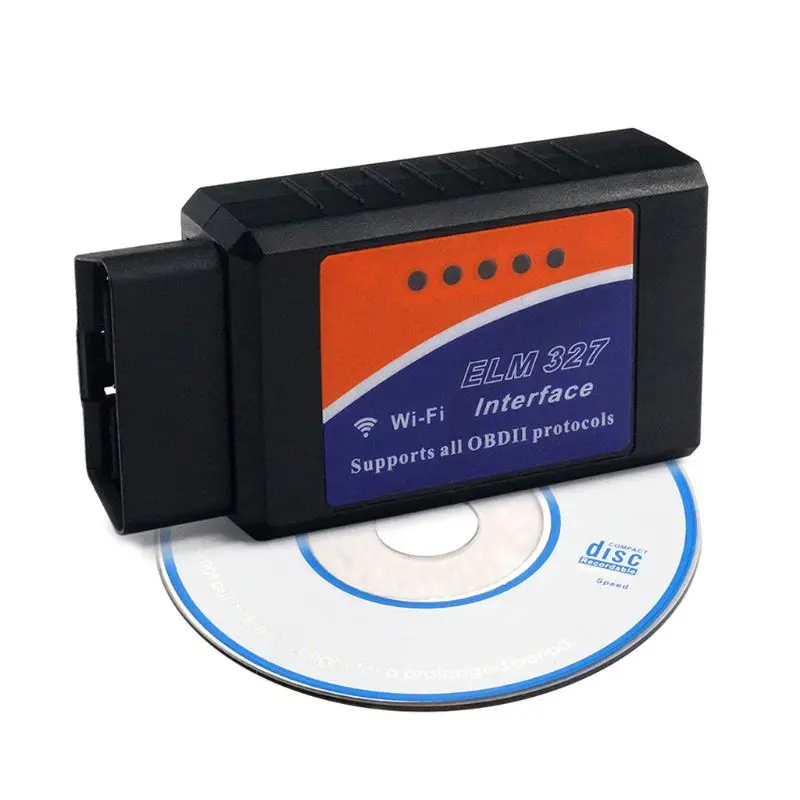 ELM327 V1.5 Поддержка Android OBD2 сканер wifi автомобильный диагностический инструмент