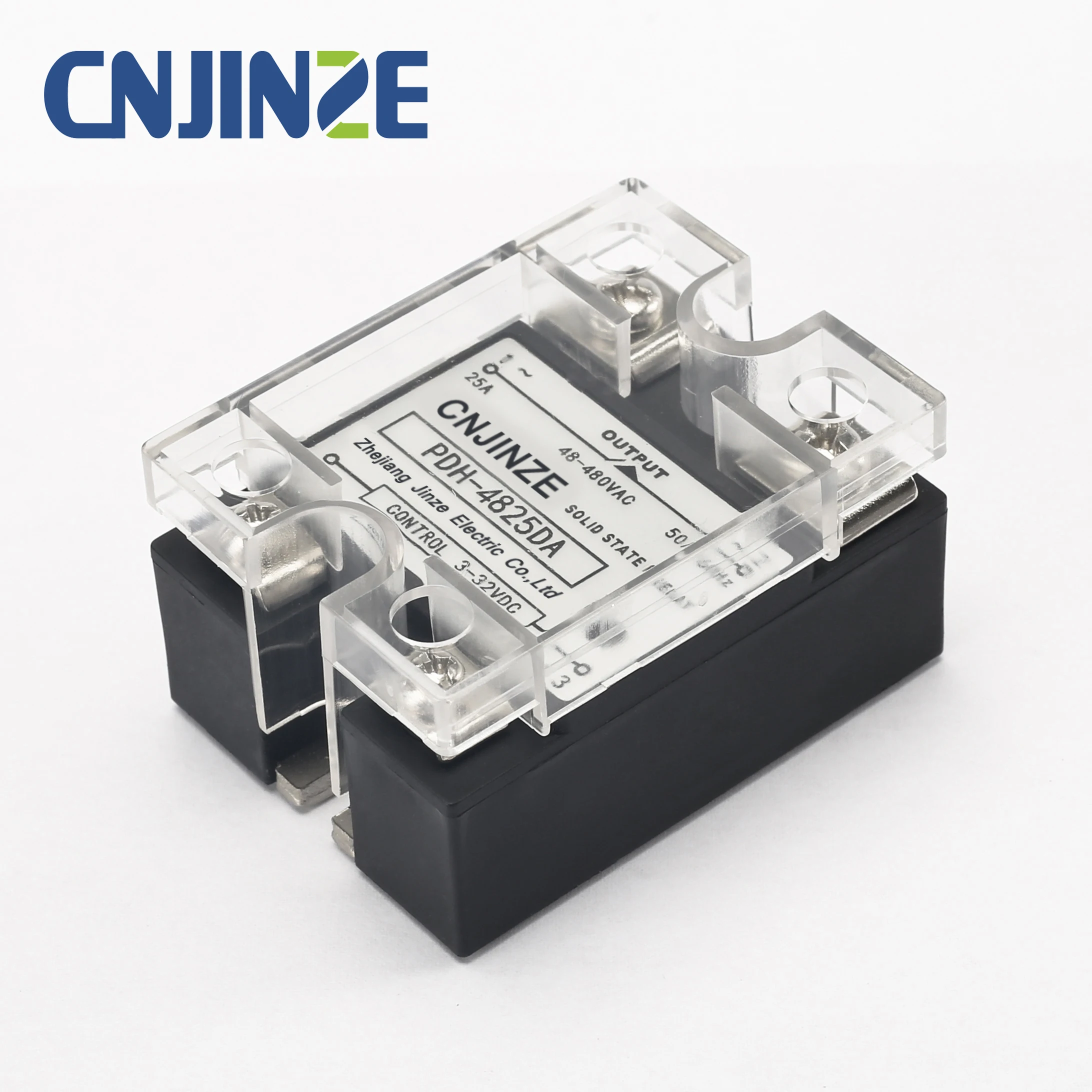 PDH 4810AA/ 10A/480V DC control AC Black shell Однофазное твердотельное реле|Реле| |