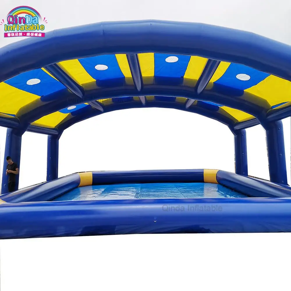 

Quality Inflatable High Cover Pool Tent Portable Inflatable Pool With Tent