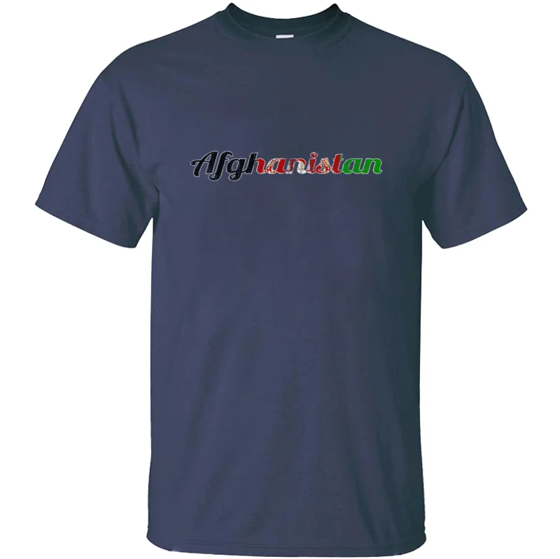Men-Navy Blue На заказ, комическая футболка с флагом страны Африки, футболка унисекс с надписью, Юмористическая футболка с короткими рукавами - Цвет: Men-Navy Blue