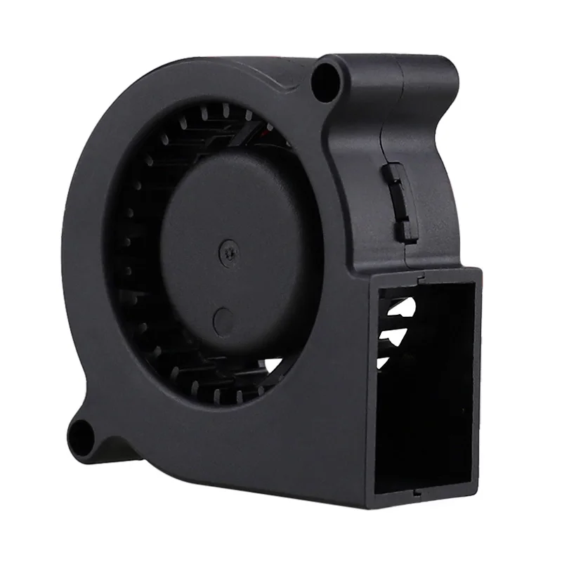 2Pcs Gdstime 24V DC Brushless 5020 Turbo Blower Cooling Fan 50MM 50x20MM Dual Ball Centrifugal Radial Cooler Fan