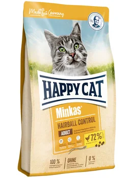 

HAPPY CAT HAPPY CAT MINKAS HAIRBALL CONTROL for adult cats to bring wool with a bird