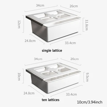 

Self Adhesive Under Desk Drawer Storage Box Hidden Organizer Holder for Socks 91AD