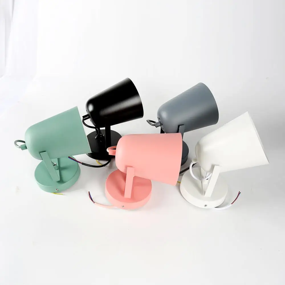 Online Nordic Schlafzimmer Nacht Lampe Wand Lampe Einfache Moderne Gang Korridor Hotel Goldene Hintergrund Wand Lampe Kreative LED Lampe