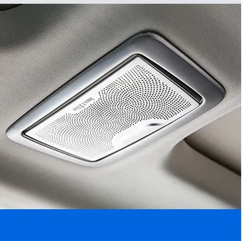 

For BMW 5 Series G30 2017 2018 2019 2020 Stainless Steel Accessories Rear Row Makeup Mirror Cover Trim Cosmetic Mirror Frame