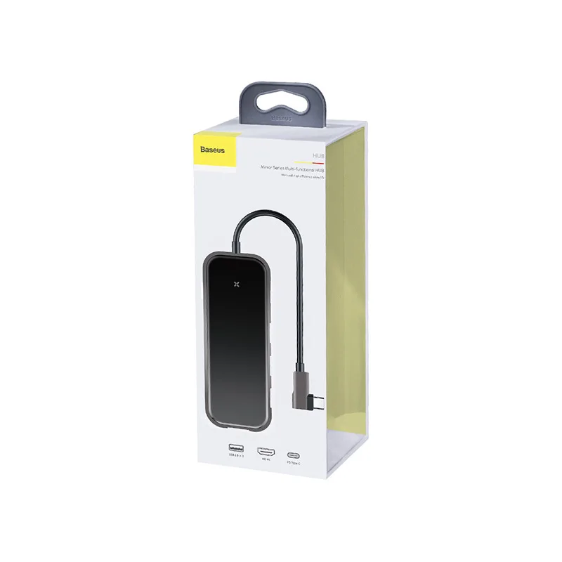 Baseus USB Type C концентратор к HDMI RJ45 Мульти 3 0 адаптер питания для MacBook Pro Air Dock порта usb