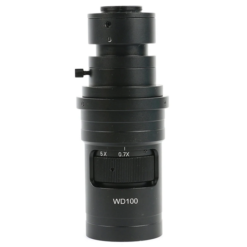 

0.7-5.0X Continuous Zoom 200 Times Single Tube Electron Microscope Video Optical Lens Can Be Locked