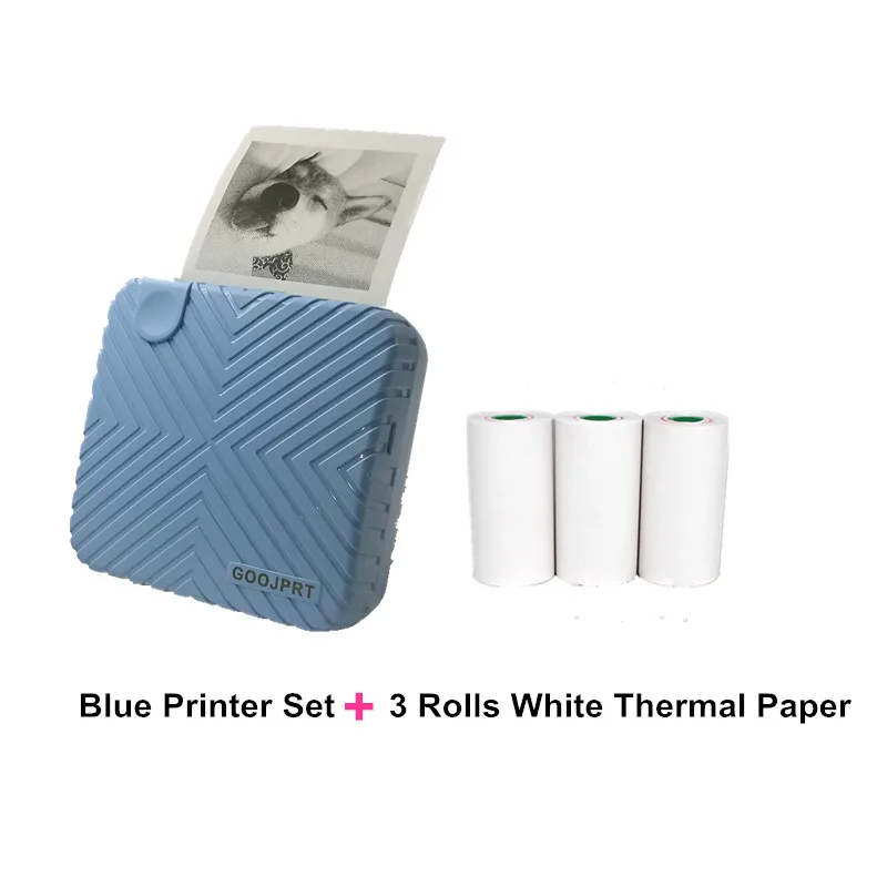 GOOJPRT P6 Striped Peripage Mobile Photo Printer Wireless Inkless Bluetooth Pocket Impressora de Foto for Home Use Gifts | Компьютеры и