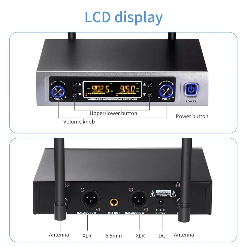 UHF Wireless Microphone System Wireless Microphone