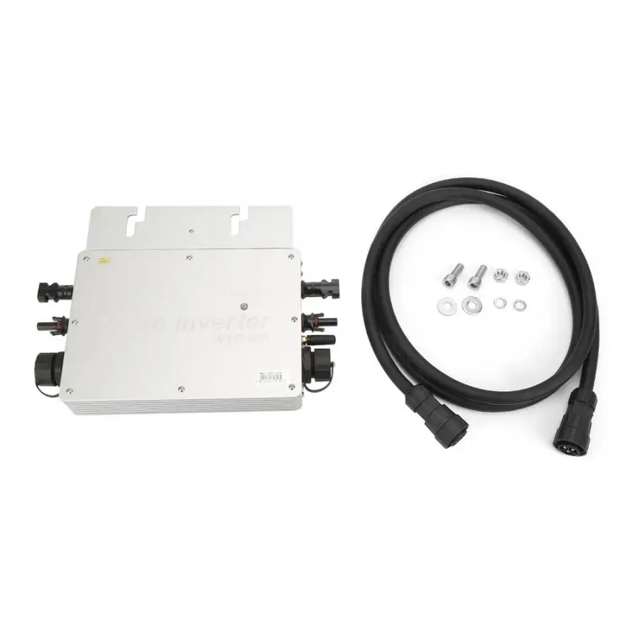 Сетевой инвертор WVC 600W микро солнечной установки на сетке DC 22V 50V к AC 80 262V 40A 50Hz/60Hz IP65