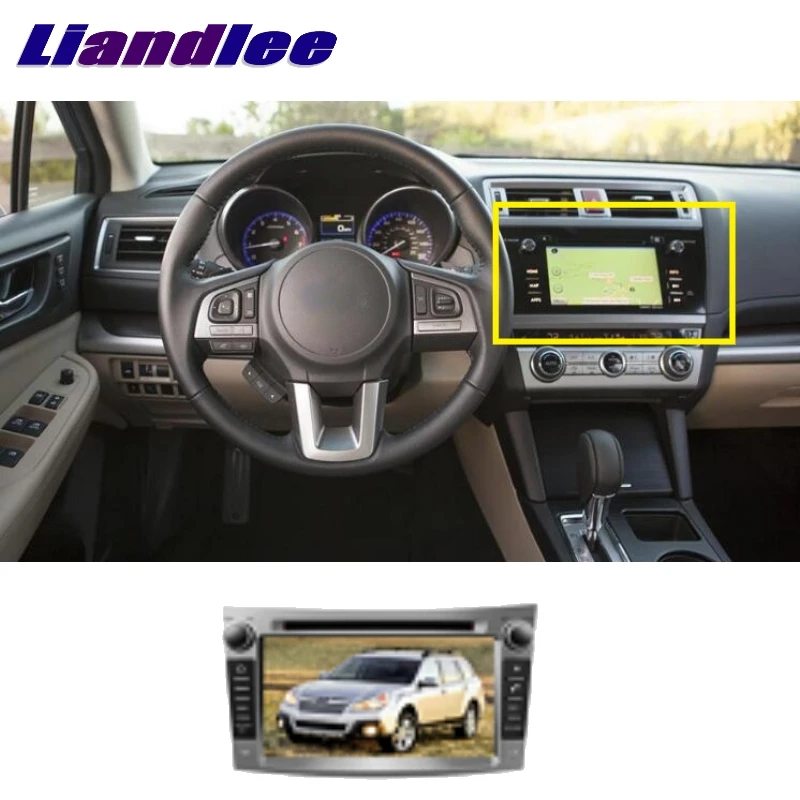 Для Subaru Outback Legacy LiisLee автомобильный мультимедиа, ТВ DVD gps аудио Hi-Fi радио стиль Навигация Расширенная NAV навигационная карта