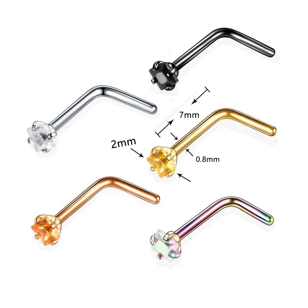 1PC Steel Fake Nose Ring Labret Lip Ring C Clip Lip Helix Piercing Tragus Rose Gold Faux Septum Rings Hoop Neus Piercing Jewelry