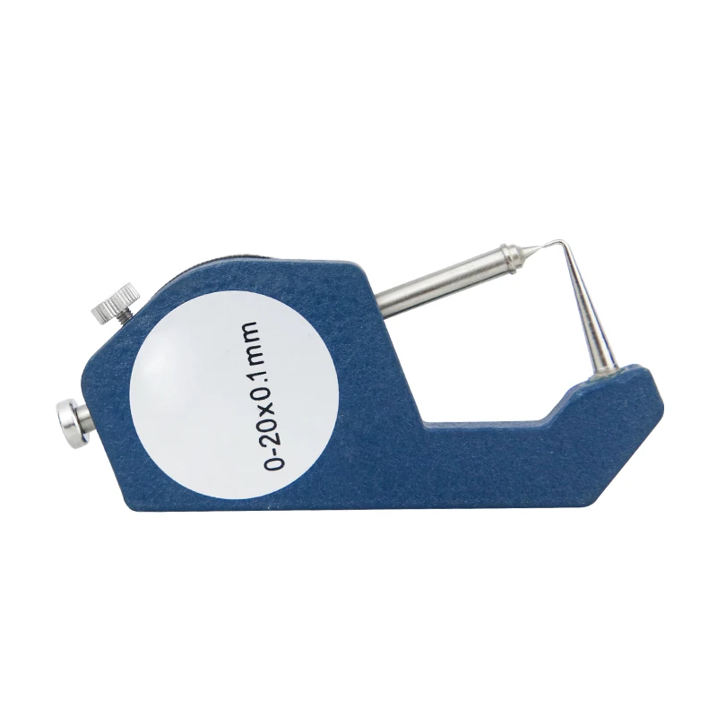 Thickness Gauge Dial Thickness Meter Tester 0-10/0-20mm for Leather Paper Width Measuring Tools