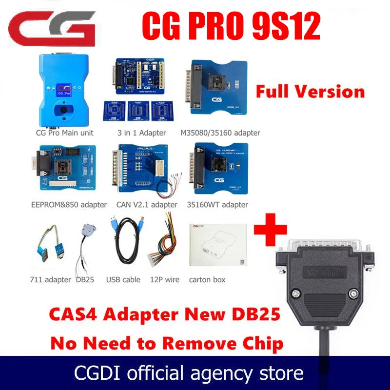 

CGDI CG Pro 9S12 Freescale For BMW OBD2 Programmer New Generation of CG100 Auto Key Programming Scanner standard version