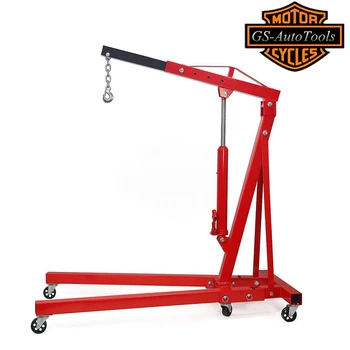 

Manual Hydraulic Crane Crane of 2T3T Small Crane Maintenance Crane Engine Jack
