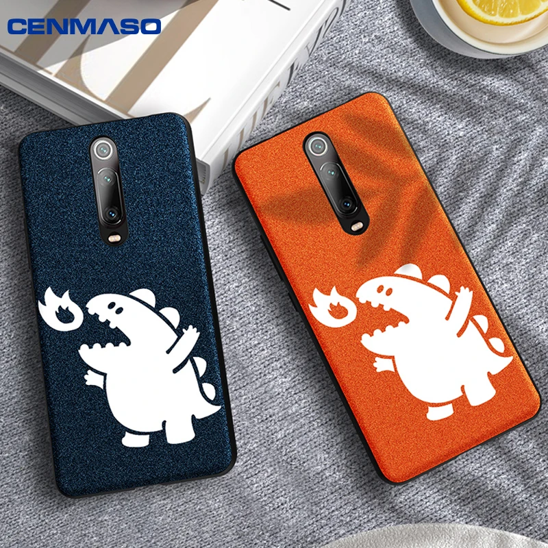 

for XIAOMI MI 9T Case Global Version Sports Street Culture Leather Protective Back Cover for Redmi K20 Pro 9T Pro Case Cover