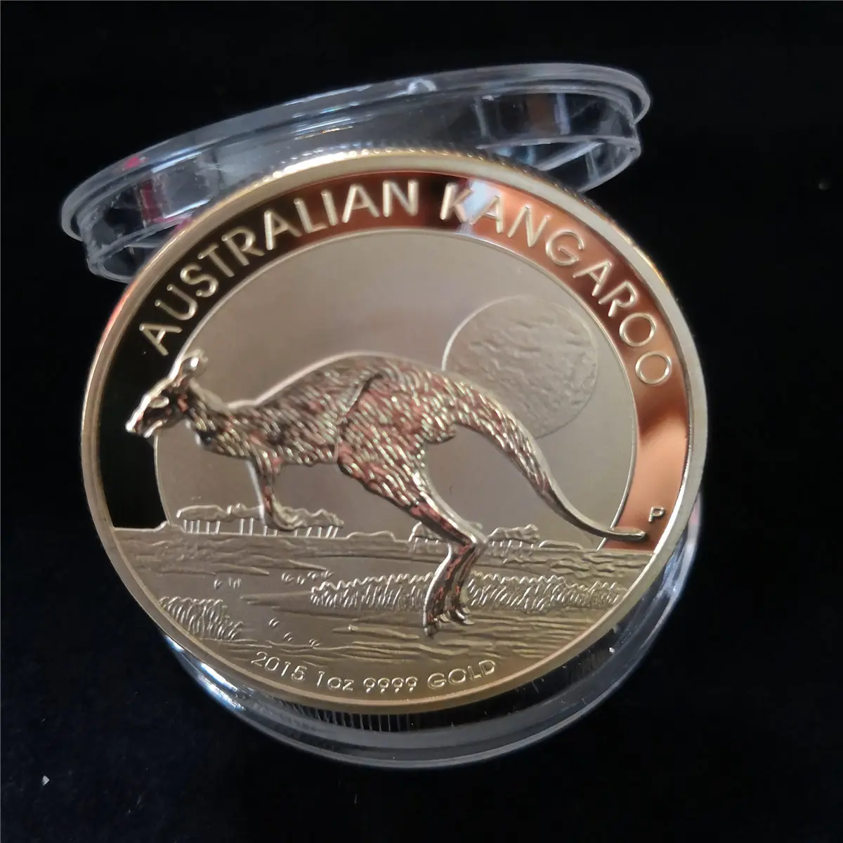 Австралийская Новая монета, 1 oz Золотая монета кенгуру+ 1 oz Золотая монета Kookaburra