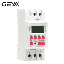 GEYA THC-15 Time Switch Weekly Programmable DIN Rail LCD Digital Timer Switch 16A ACDC 12V 24V 110V 220V 240V цена GEYA THC-15 Time Switch Weekly Programmable DIN Rail LCD Digital Timer Switch 16A ACDC 12V 24V 110V 220V 240V цены онлайн