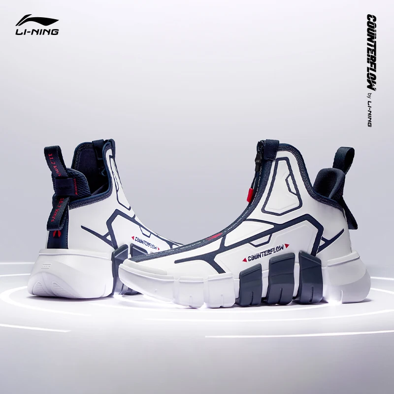 Li-Ning/Новая мужская баскетбольная обувь с противовесом Модная повседневная
