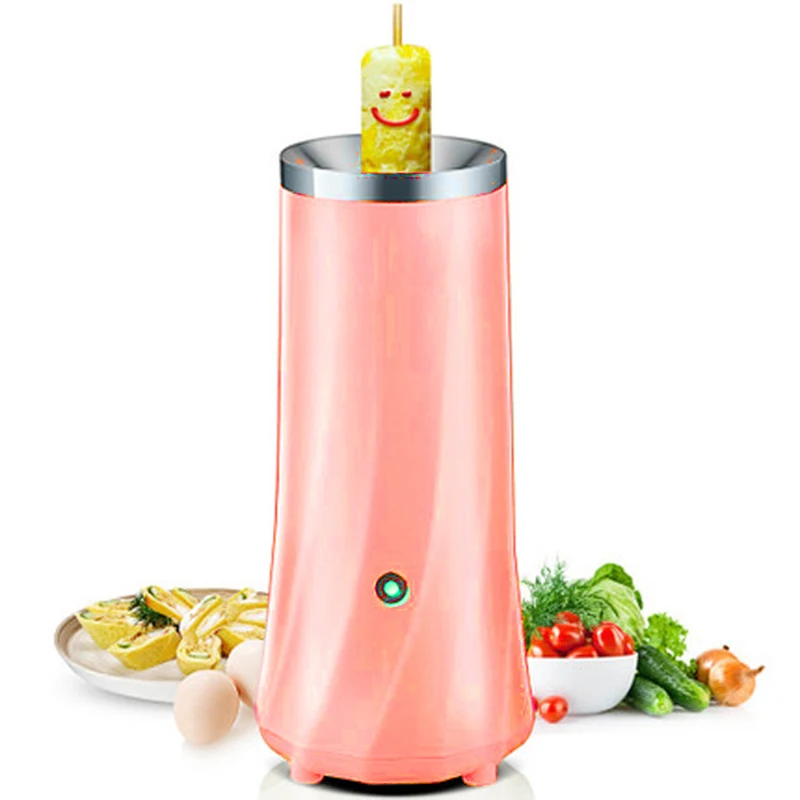 Pink Новинка, мини машина для приготовления яиц, яиц, рулонов, портативная машина для приготовления пищи, мамам, детей, сделай сам, простая машина для завтрака - Цвет: Pink