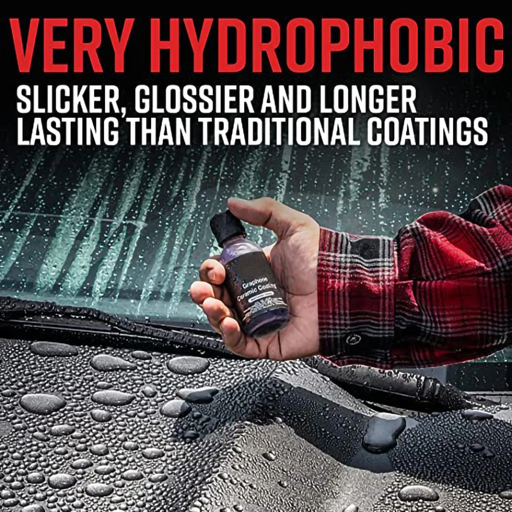 10H Graphene Car Coating Waterproof Nano Ceramics Car Paint Care Liquid Anti-scratch Super Hydrophobic Glass Coating