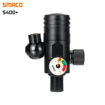

SMACO S400 Plus 3/8-24UNF Thread First Level Pressure Reducing Valve Regulator 3000PSI Air Tank Output Pressure