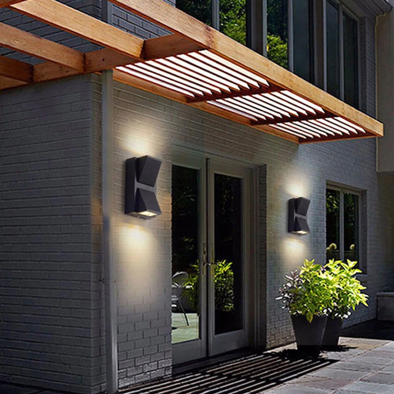 Modern Minimalist Wall Lamp LED Aluminium Sconce IP65 Waterproof Home Stairs Bedroom Bedside Bathroom Wall Light Decor