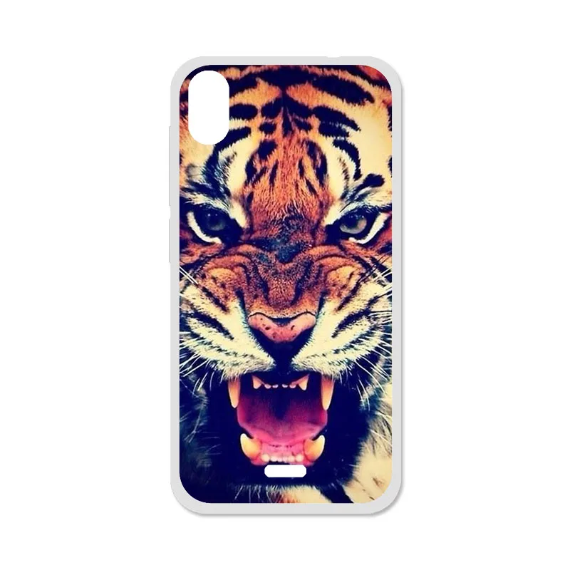 B024 Soft TPU Case For Wiko Y50 Case Silicon Phone Bumper For Wiko Y50 5.0 inch Cover Floral DIY Painted Coque Back Shell Fundas Capa - Color: B024