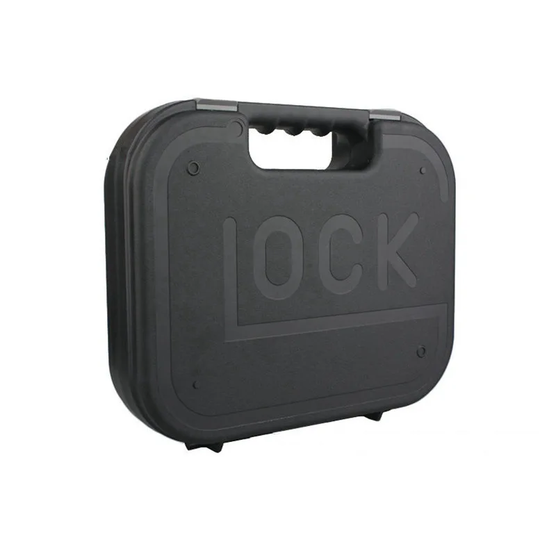 

GLOCK Pistol Box Case Tactical Hard Pistol ABS Gear box Case with Padded Foam Lined Army Hunting Box Case