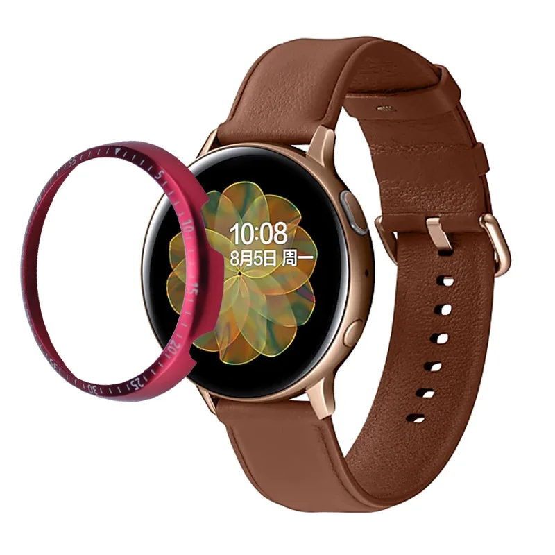 Чехол для Samsung Galaxy Watch active 2 40 мм 44 протектор ободок кольцо аксессуары клей