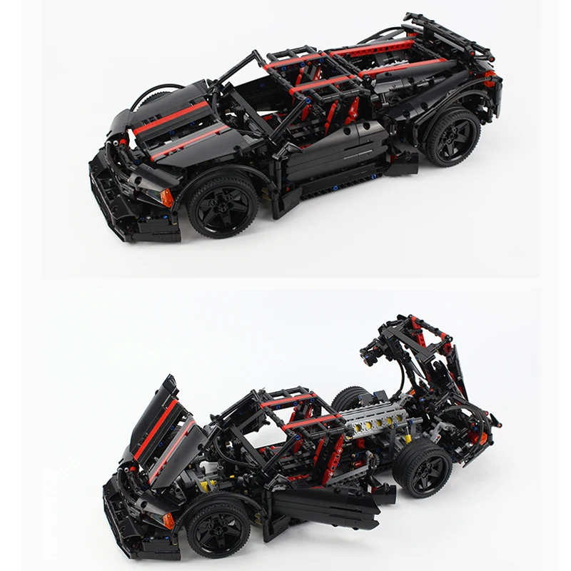 XingBao 07003 креативная техническая серия Assassin X19 набор легое MOC автомобиль строительные блоки игрушка для детей