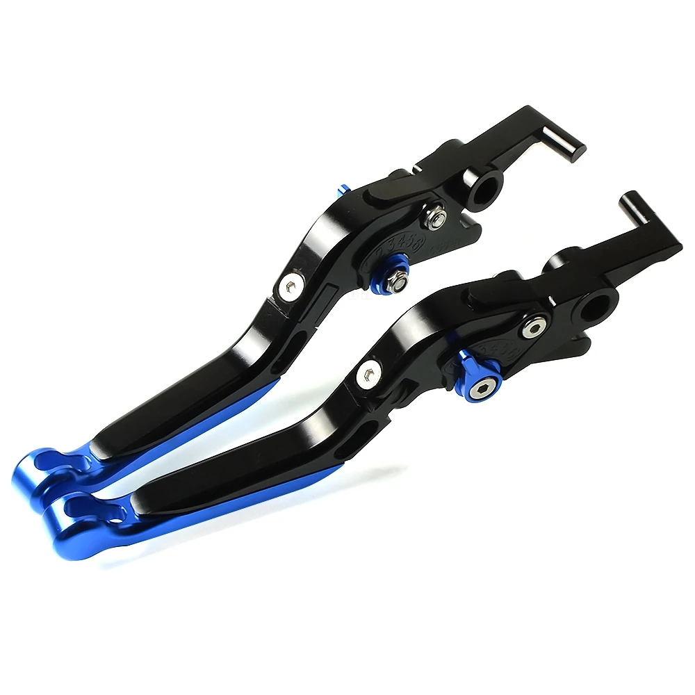 Для Suzuki DR800S 1994 DR800 DR 800 S 800 S Мотоцикл CNC Alunium регулируемые Складные Выдвижные складные тормозные рычаги сцепления - Цвет: BU For DR800S 1994