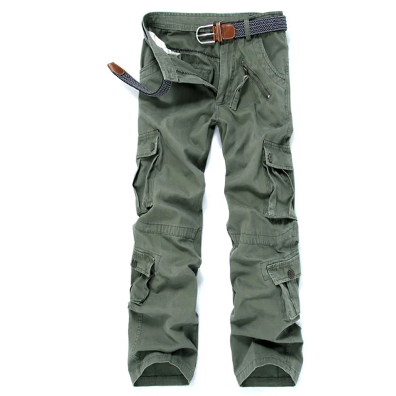 Army Green Mountainskin Мужские штаны с несколькими карманами для походов, для спорта на открытом воздухе, дышащие, для кемпинга, треккинга, альпинизма, тренировочные мужские брюки VA657 - Цвет: Army Green