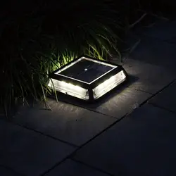 Светодиодный солнечный садовый светильник на открытом воздухе уличная настенная лампа Водонепроницаемая домашняя лестница шаги