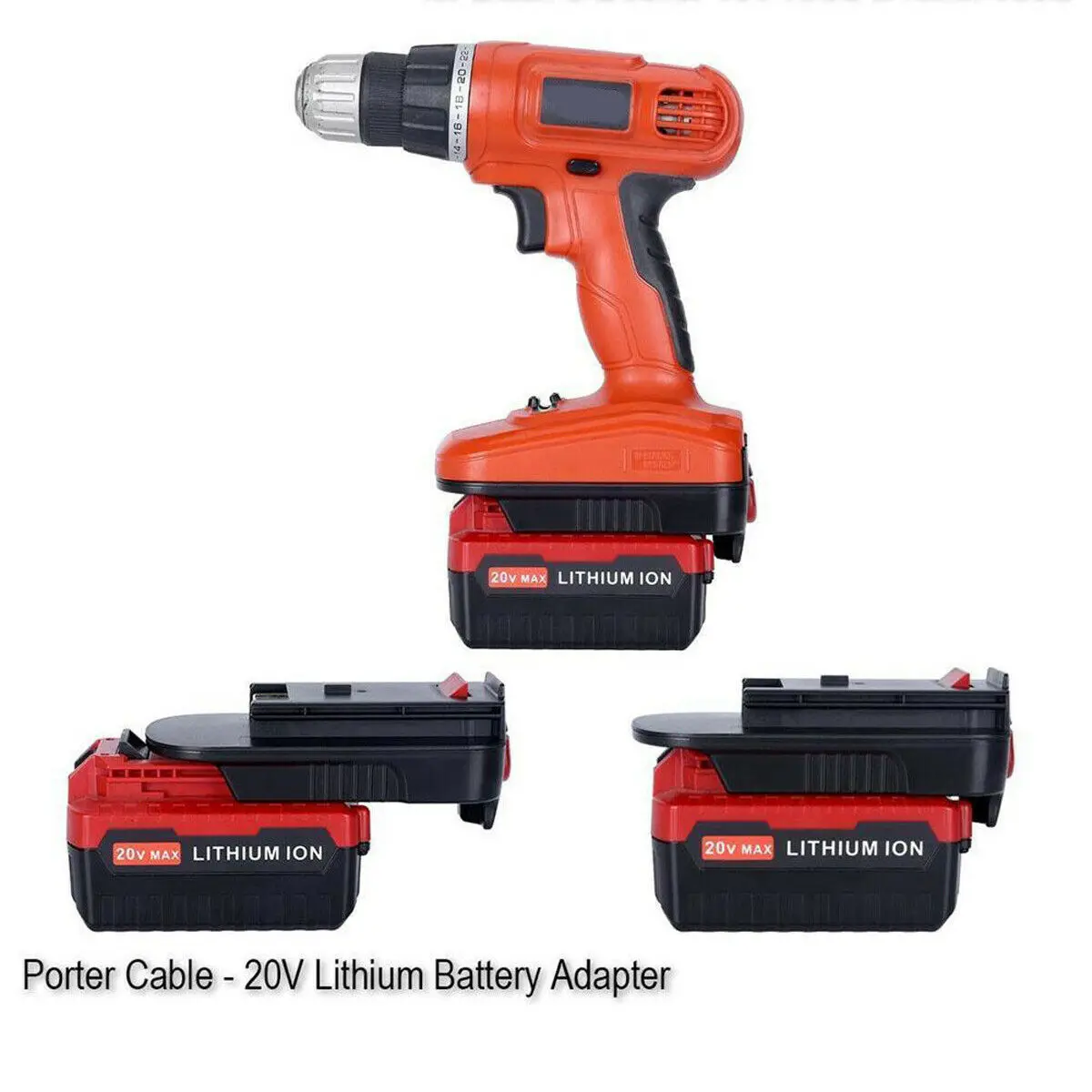 Hpa1820 20 в адаптер для преобразования батареи для Black Decker/Стэнли/Портер Кабель 20 В Макс литиевая батарея для Black Decker 18 в Ni-MH B