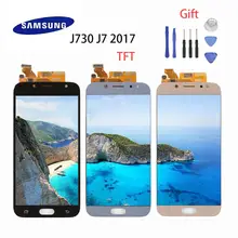 5,5 TFT ЖК-дисплей для samsung J72017 edge lcd, J7Pro, J730, J730F ЖК-дисплей с сенсорным экраном дигитайзер контроль сборки Замена