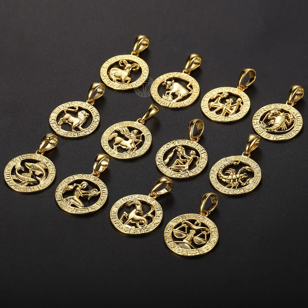 Gold Pendant Necklace 