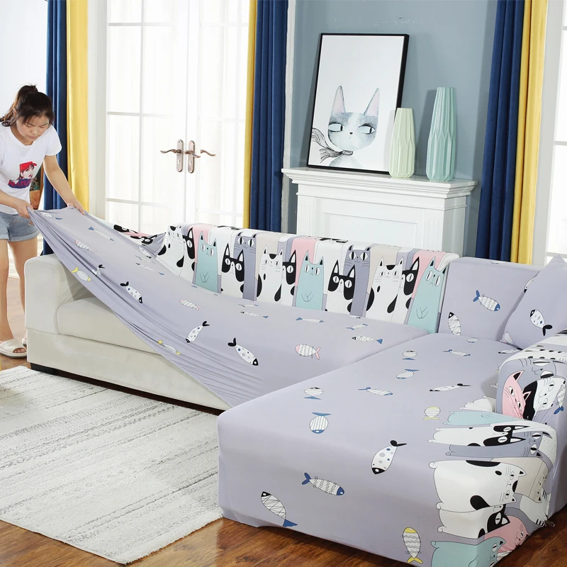 1 шт. Набор чехлов для дивана геометрический чехол эластичный гостиной домашних