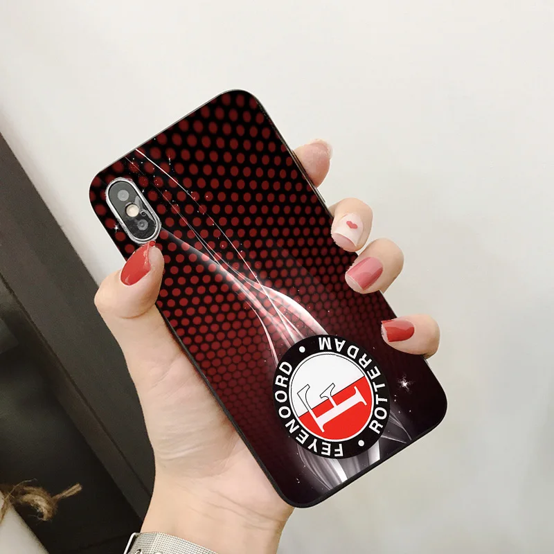 Чехол для телефона Feyenoord Rotterdam FC DIY чехол Robin Van Perisie Shell мягкий TPU чехол для iPhone X XR XS MAX 7 8 7plus 6 6S 5S 5