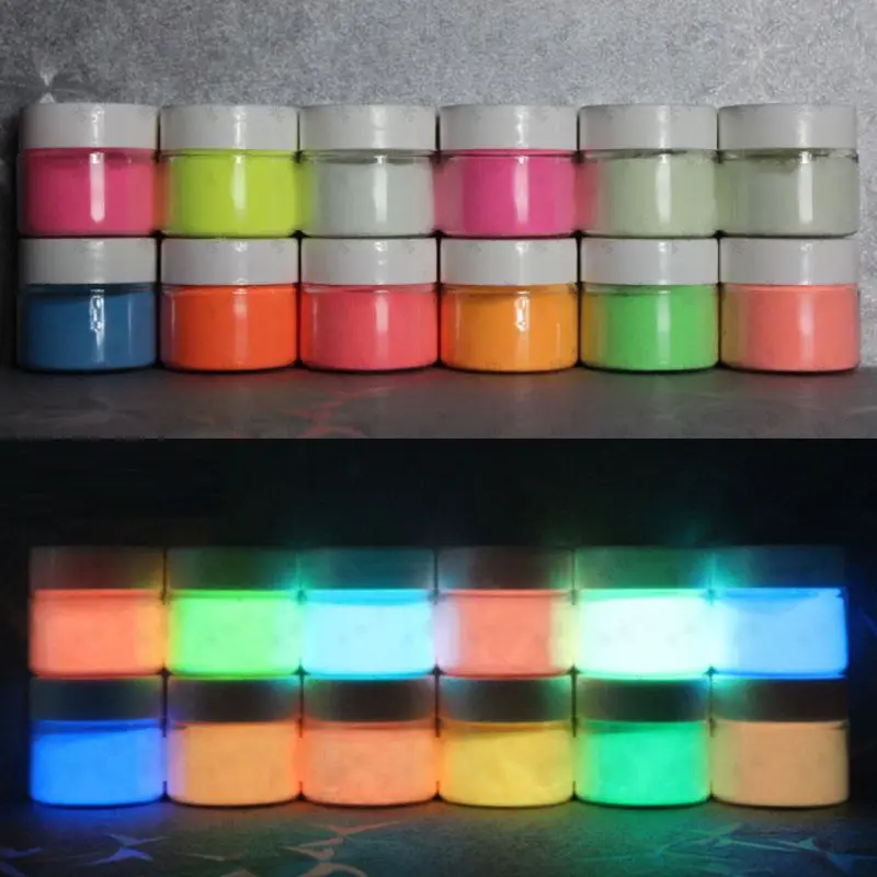 

5 Gram Luminous Glow In the Dark Powder Pigment Colorant Resin Jewelry Making