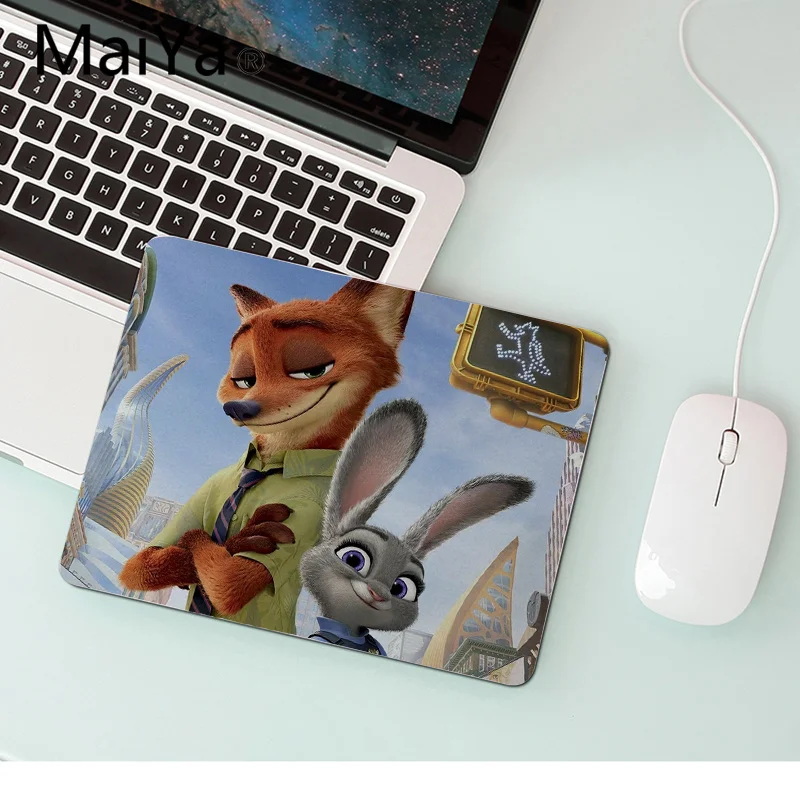 Maiya высокое качество Zootopia уникальная настольная панель коврик для игровой мыши Гладкий блокнот для письма настольных компьютеров мат игровой коврик для мыши