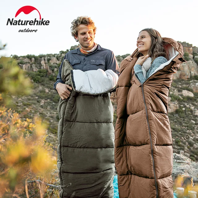 Naturehike Sleeping Bag Ultralight Waterproof Sleeping Bag Cotton Quilt Portable Envelope Sleeping Bag Camping Sleeping Bags - Image 6