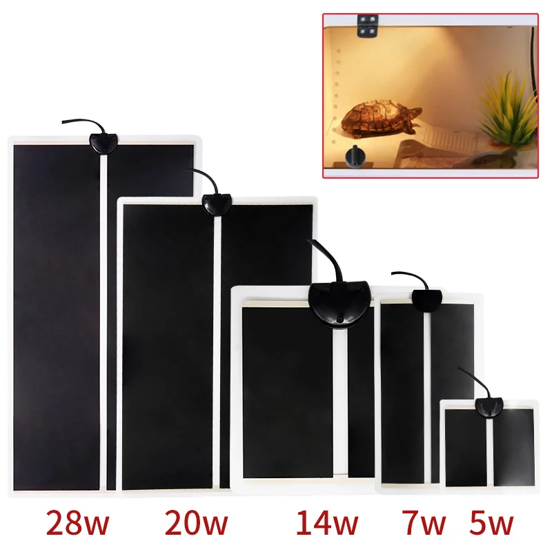 Reptile Heat Mat Temperature Control Terrarium Heating Pad Thermostat