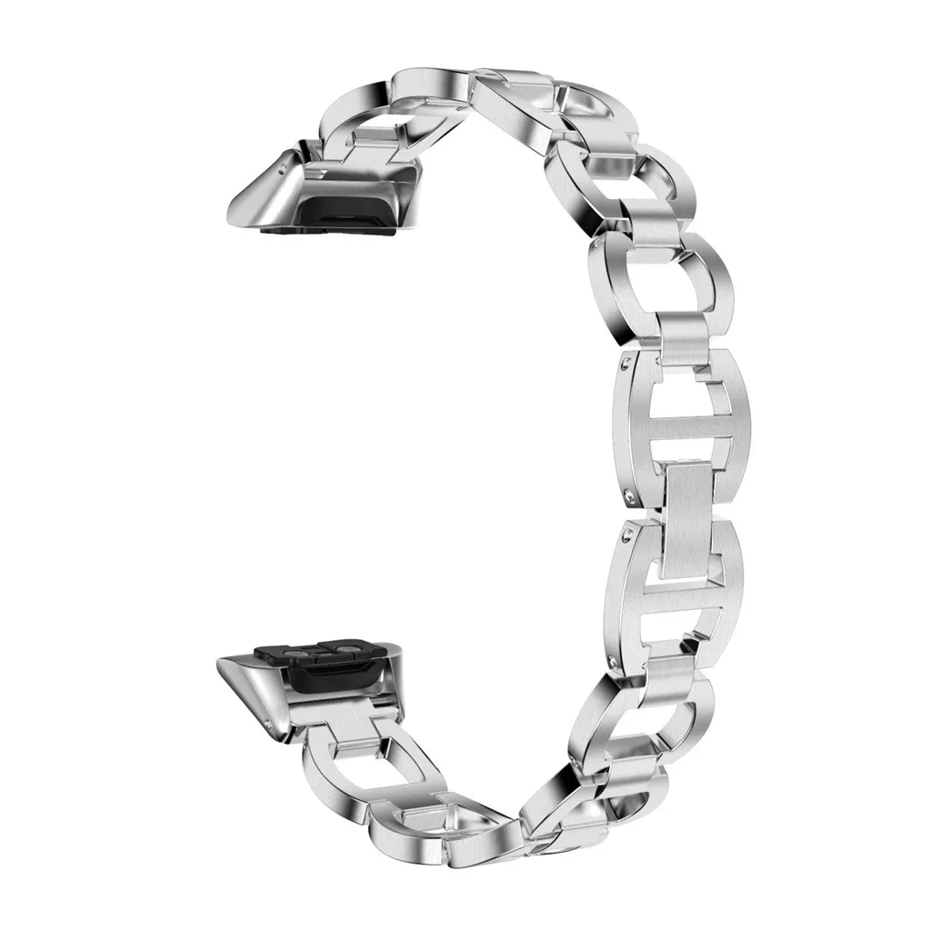 Браслет из нержавеющей стали, Смарт-часы, ремешок для samsung Galaxy Fit