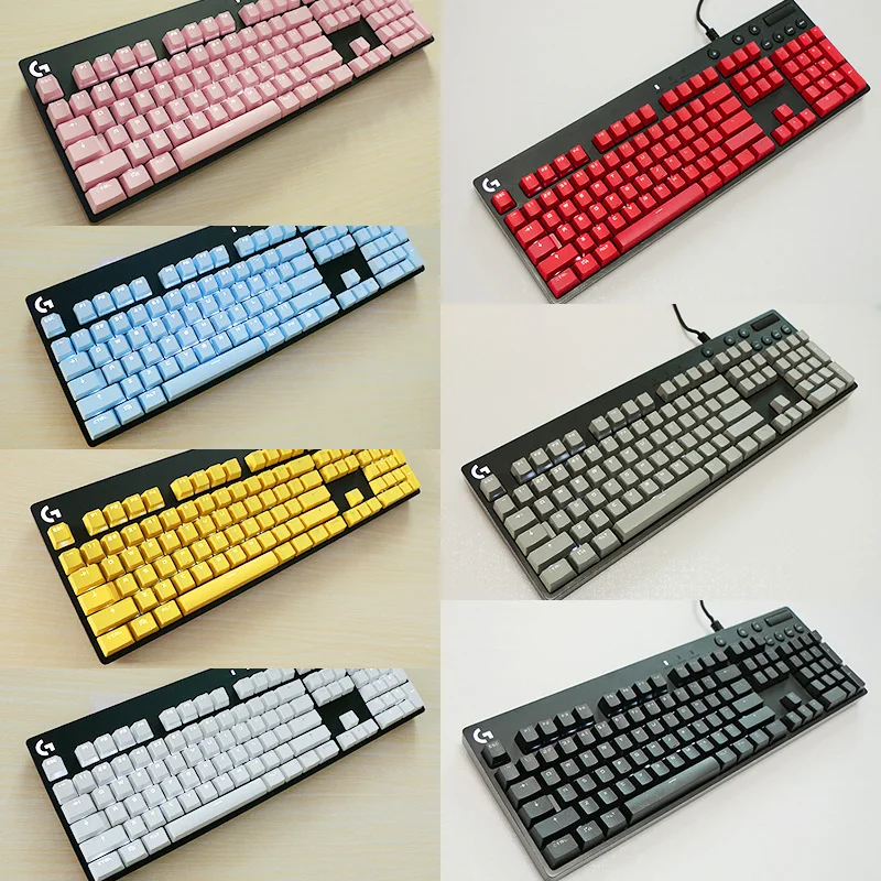 Прозрачный колпачок для клавиатуры PBT подходит Logitech G610 механической GPROXG512C |